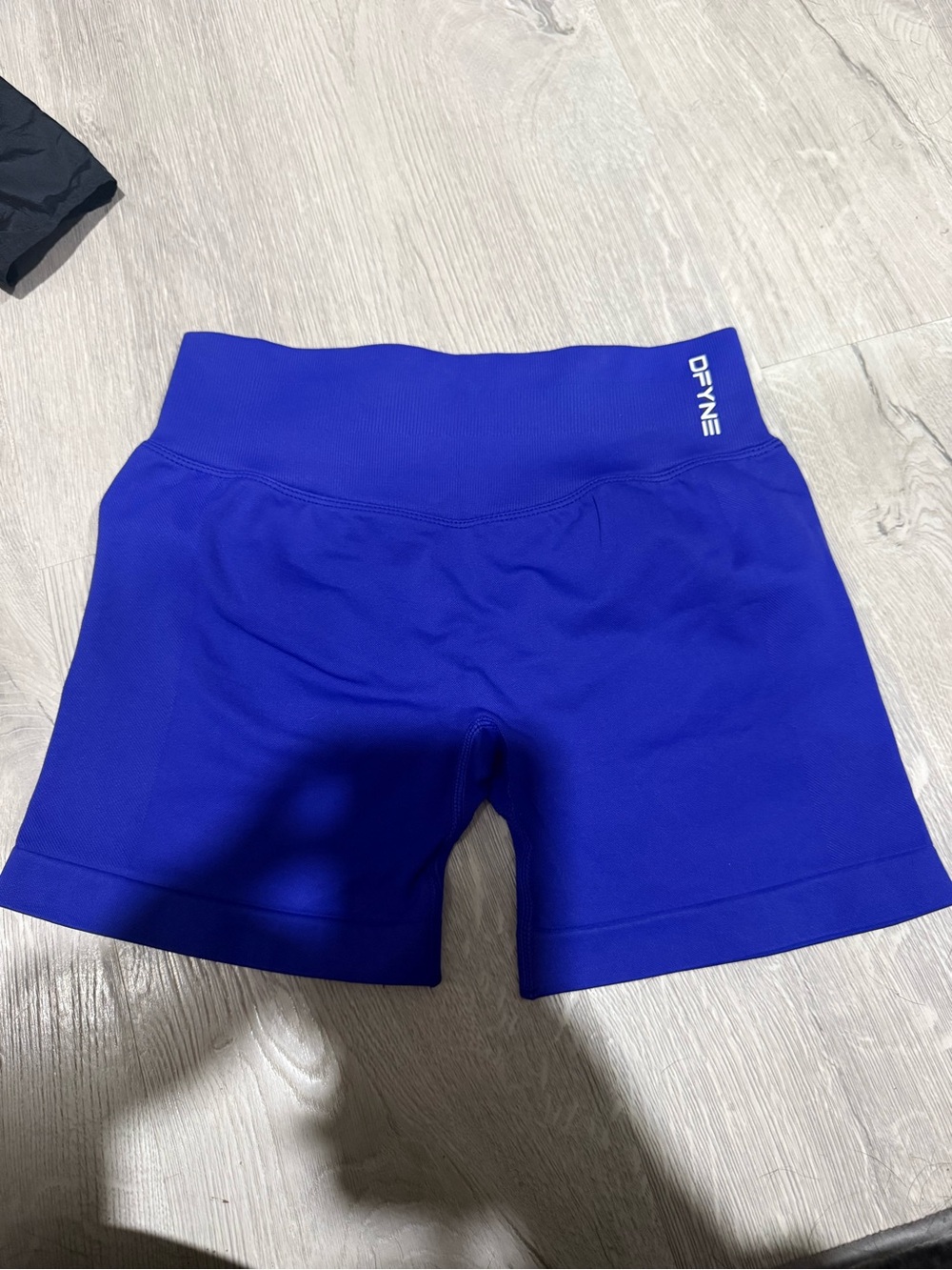 OFYNE Women's High-Rise Bike Shorts in Cobalt Blue